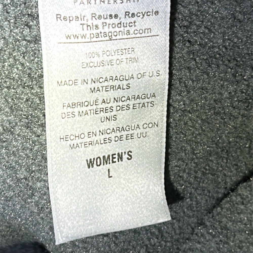Patagonia Women's Lightweight Synchilla® Snap-T® Pullover Size Large - Picture 6 of 6